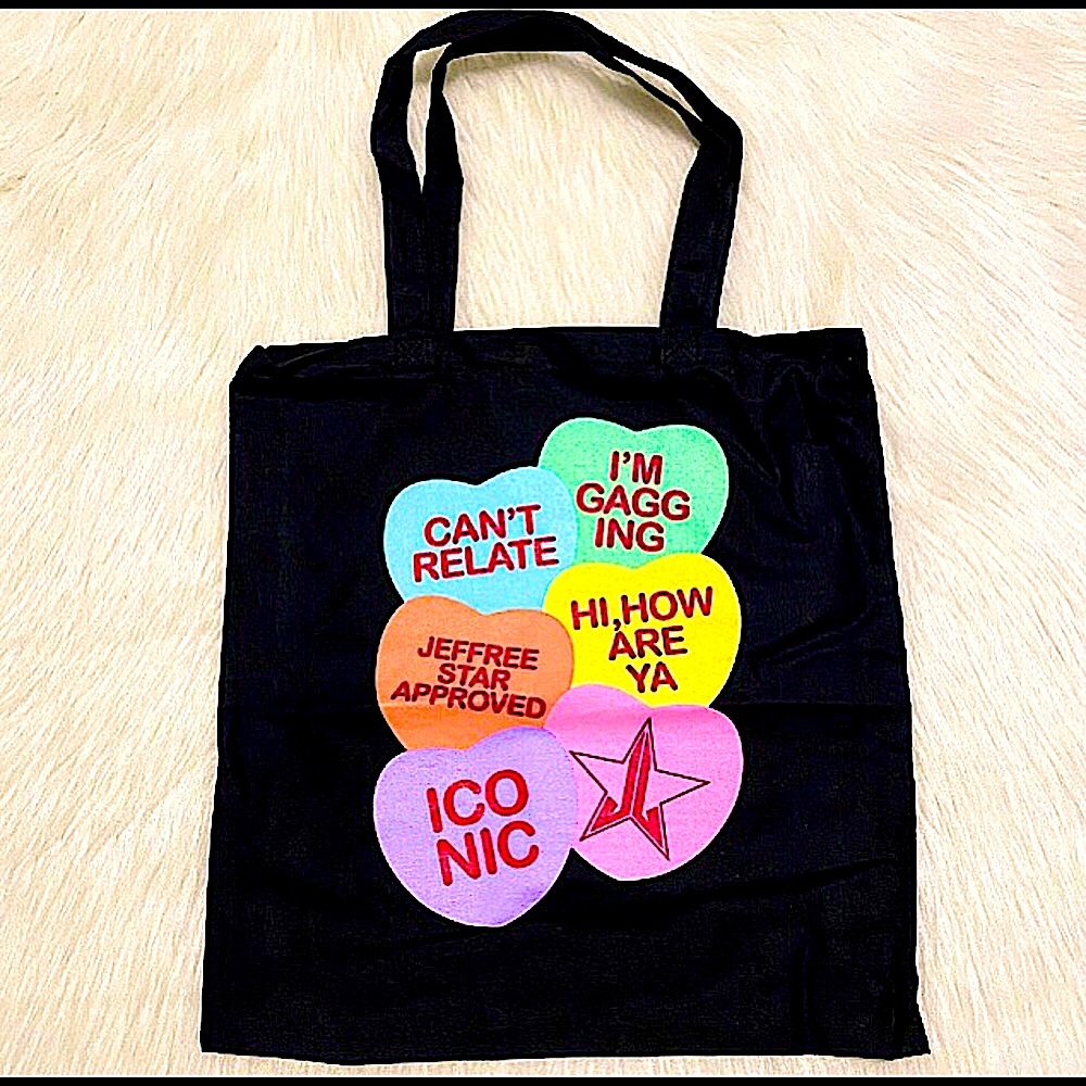 🆕🔥2020”VALENTINES DAY JEFFREE STAR EXCLUSIVE TOTE:NO LONGER SOLD/RETIRED